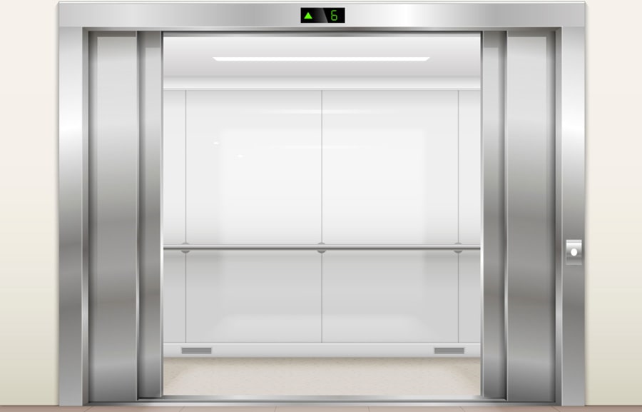 Thang Máy Tải Hàng Kèm Người Tải Trọng 500 – 2000Kg